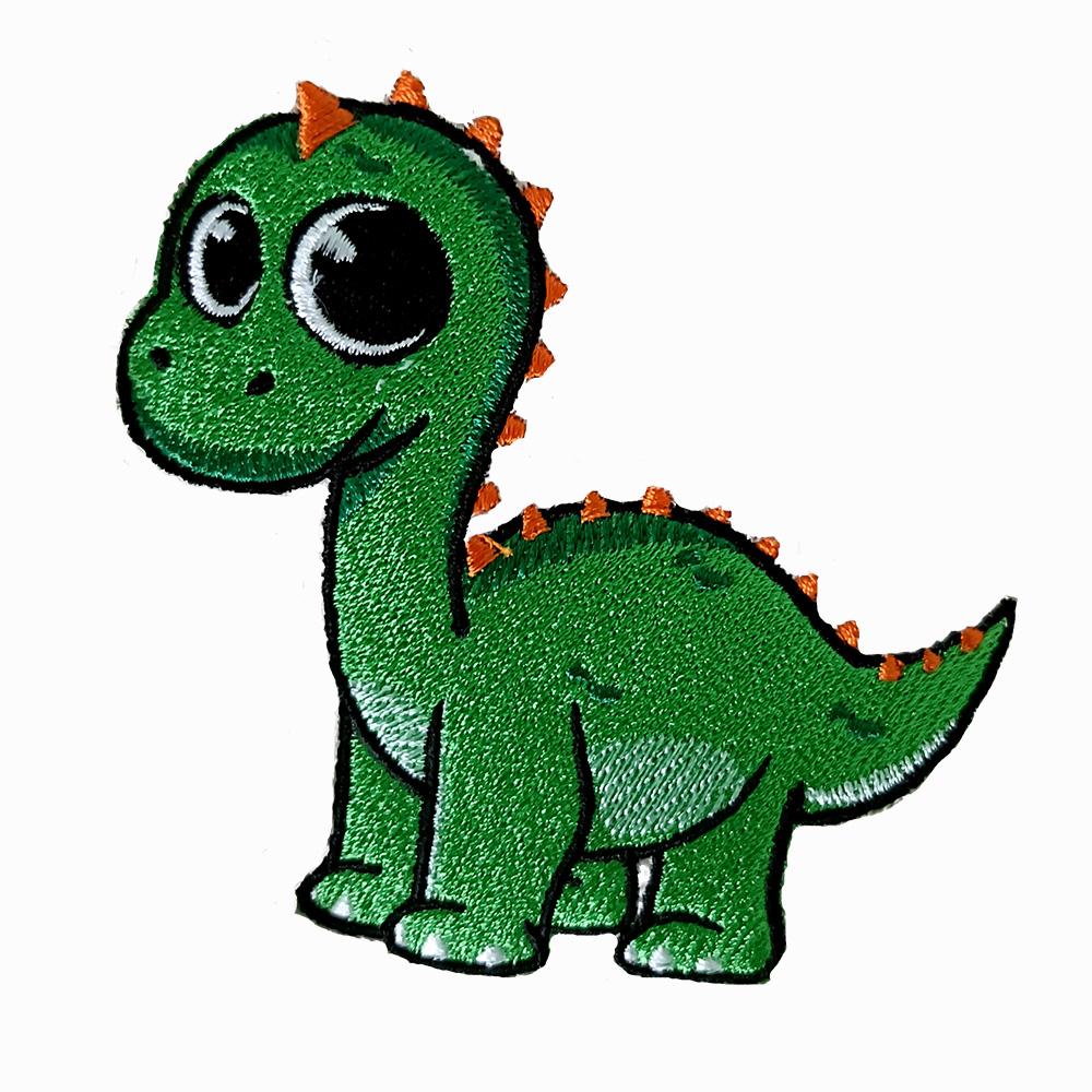 Personalizovateľný vyšívaný motív detský uterák, výšivka DINO